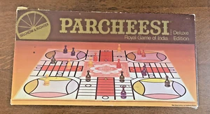 PARCHEESI Deluxe Edition 1982 Vintage Game Selchow & Righter Royal Game of India - Bild 1 von 8