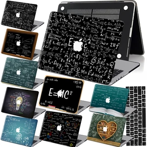 Para Nuevo Macbook Air Pro M1 M2 Pizarra Matemáticas Pintado Estuche Rígido Mate Cubierta de Llavero - Imagen 1 de 29