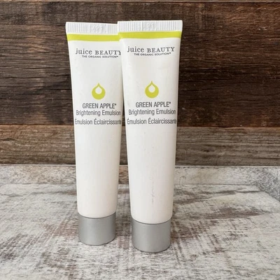 Juice Beauty 2x Green Apple Brightening Emulsion 0.5oz (2-Pack) Stocking Stuffer - Image 1 of 2