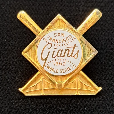1962 San Francisco Giants World Series Press Pin - Image 1 of 4