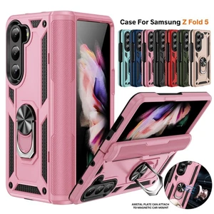 Custodia supporto anello magnetico antiurto per Samsung Galaxy Z Fold 6 pieghe 5 4 3 - Foto 1 di 84