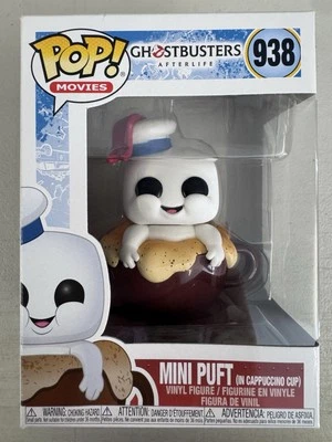 Mini Puft (en taza de capuchino) 1053 ~ Cazafantasmas: Vida después de la muerte ~ Vinilo Funko Pop Foto 1 de 4