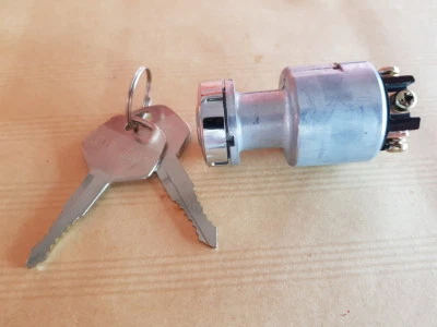 TOYOTA LAND CRUISER EARLY FJ40 FJ45 SWITCH ASSY IGNITION BARREL KEYS - Image 1 of 4