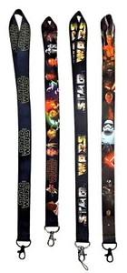 Star Wars Themen-Schlüsselbänder mit Clip - Ausweis-/Abzeichenhalter ~ brandneues Schlüsselband - Bild 1 von 6