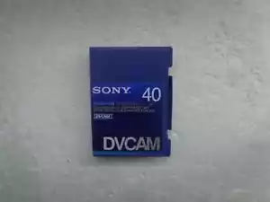 DVCAM SONY PDVM-40N Didital Video Cassette - New - Photo 1/1