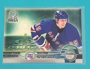 1998-99 Pacific Omega Planet Ice #26 Wayne Gretzky Rangers HOCKEY Card 4B - Picture 1 of 2