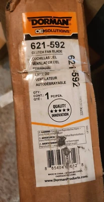 New in Box Dorman 621-592 Clutch Fan Blade Compatible with Select Ram Models - Image 1 of 4