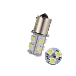 AMBER 1156 BA15S P21W 382 5050 LED 13 SMD Car Tail Indicator Turn Tail Lights - Picture 1 of 4