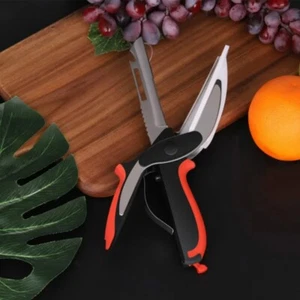 Stainless Steel Meat Scissor Detachable Kitchen Scissor Barbecue UK' - Picture 1 of 12