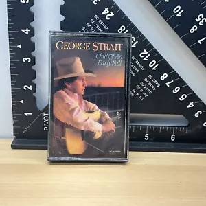 George Strait Chill of An Early Fall COUNTRY Cassette Tape - Picture 1 of 1