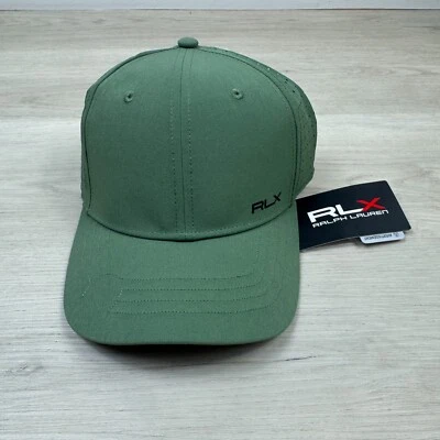 RLX RALPH Lauren 男式高尔夫帽带球标支架绿色均码 — 第 1/4 张图片