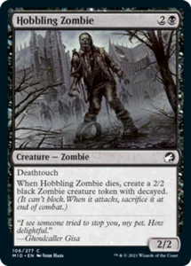 Hobbling Zombie - Foil x1 - Innistrad: Midnight Hunt - NM-Mint, English - Innist - Picture 1 of 1