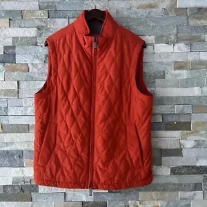 Canali Quilted Vest Rain Repelant Outer Vest Size 48 Chest 42 - Picture 1 of 9