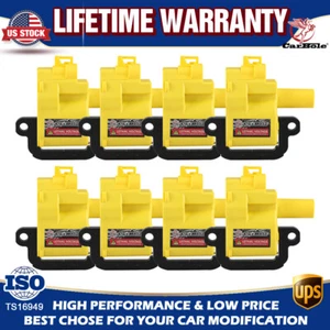 Set of 8 Ignition Coil for 2001 2002 Chevrolet C3500HD Express 3500 8.1L V8 D580 - Picture 1 of 11