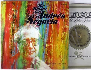 DECCA GOLD STEREO Unique Art of ANDRES SEGOVIA Bach Villa-Lobos DL-710167 EX+ - Picture 1 of 4