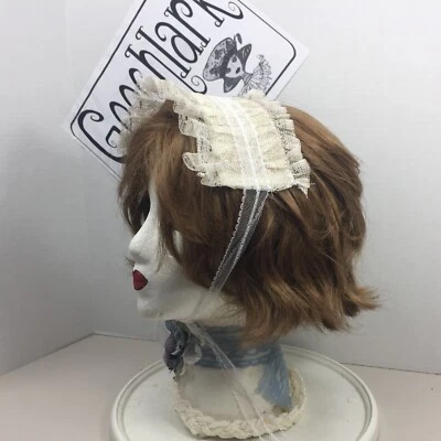 Dulce Lolita Diadema Accesorios para el Cabello Kawaii Gorro Cinta Encaje Hecho a Mano 6605 Foto 1 de 4