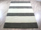 modisch moderner Teppich aus 100 % Schurwolle, Schafwollteppich, 151 x 226 cm