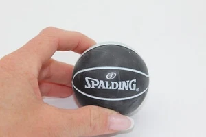 Bola Spalding High Bounce Negra/Gris Todo Propósito Juego Interior Exterior C2850 - Imagen 1 de 2