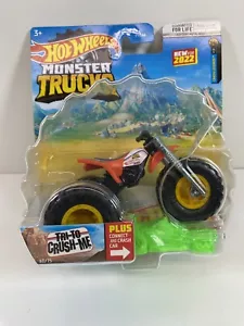 Monster Truck Hot Wheels TRI-TO Crash-Me 2022 escala 1/64 60/75 - HCP37 - Imagen 1 de 7