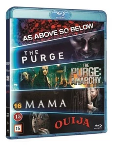 HORROR BOX Blu ray - 5 Movie Collection ( Purge , MAMA , Ouija  etc ...  ( NEW ) - Imagen 1 de 2