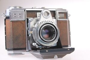 Rare ZEISS IKON CONTESSA 35mm Camera Tessar 45mm 1st Model 533/24 1948 Working