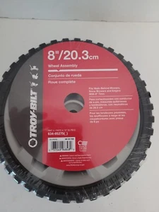 8 Inc Drive Wheel for Troy-Bilt and other walk behind mowers, snow blower,edgers - Picture 1 of 3