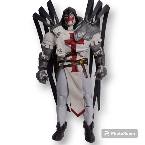 DC Multiverse Azrael White Templar Action Figure ONLY McFarlane Toys 7" Cover
