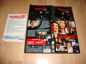 ANATOMIA DE GREY PRIMERA TEMPORADA EN DVD CON 9 EPISODIOS USADA EN BUEN ESTADO - Imagen 1 de 1