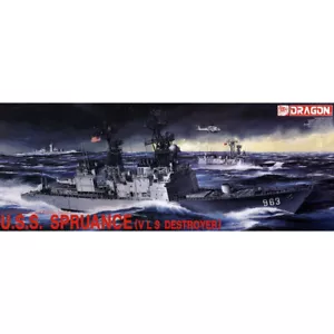 Dragon 1006 1/350 U.S.S. Spruance (V L S DESTROYER) Assembly Model Kit - Picture 1 of 12