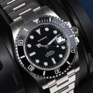 Sugess SUB Ocean Star SP116610LN 40.5mm Auto Men Diver Watch NH35 WR200 S421 - Picture 1 of 10