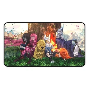 Anime-inspirierte Schreibtischunterlage, Gaming Schreibtischunterlage, süßes Mousepad, Bürodeko, Japandi - Bild 1 von 9