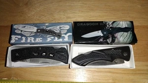 Frost Cutlery Dragonfly And Firefly Pocket Knives - Picture 1 of 4