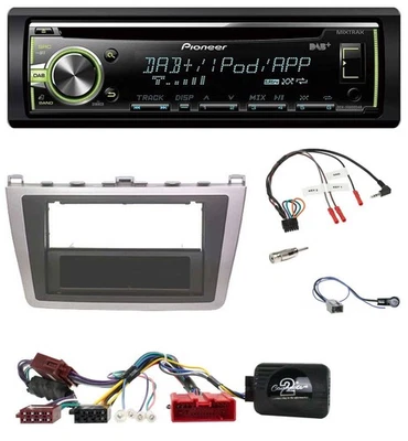 Pioneer DAB USB MP3 Lenkrad CD Autoradio für Mazda 6 2010-2012 aktiv - Bild 1 von 4