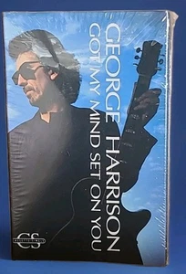 GEORGE HARRISON "Got My Mind Set On You" / "Lay His Head " SEALED Cassingle. - Picture 1 of 2