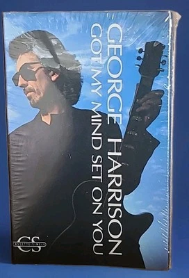 GEORGE HARRISON "Got My Mind Set On You" / "Lay His Head " SEALED Cassingle. - Image 1 of 2