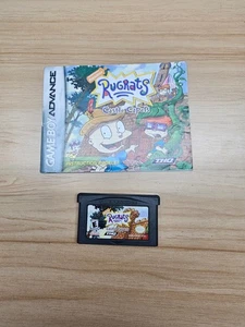 NINTENDO GAMEBOY ADVANCE RUGRATS CASTLE CAPERS GAME & MANUAL - 2001 - Picture 1 of 2
