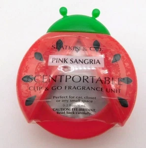 SEALED Bath and Body Works Scentportable Lady Bug Clip with Pink Sangria Scent - Picture 1 of 5