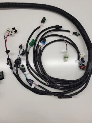 5.7 5.0 4.3 454 TBI con transmisión 700R4 motor intercambio cableado arnés EE. UU. Foto 1 de 3