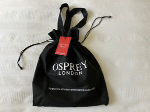 Osprey London. Women's Simple Small Cotton Bag or Washbag. New. Unused. Tagged.