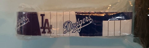 Los Angeles Dodgers Metal Stretch Bracelet MLB Licensed Baseball Cover