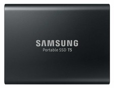 New Samsung - 1TB T5 Portable Drive SSD - MU-PA1T0B/WW Solid State Drive