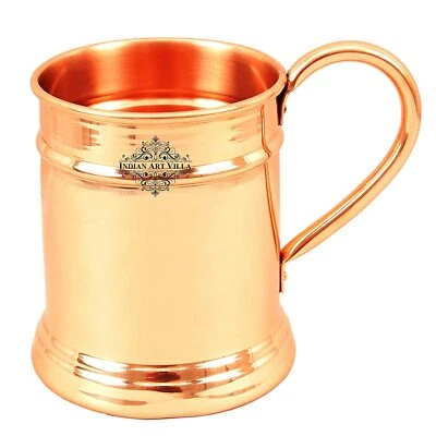 4件装铜啤酒/鸡尾酒莫斯科骡子马克杯-铜,600毫升 — 第 1/3 张图片