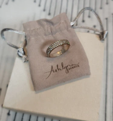 Anillo de múltiples piedras preciosas Ashlynn Avenue Piper Rose Dew talla 7 Foto 1 de 4