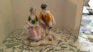 Besetztes Japan Figur umwerbendes Paar - Bild 1 von 17