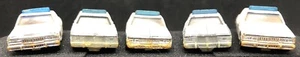 LOT OF 5 1980 The ERTL The Dukes Of Hazzard Police Car Pontiac Bonneville - Picture 1 of 6