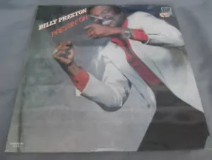 BILLY PRESTON -PRESSIN’ ON- 1983 MEXICAN LP STILL SEALED - Picture 1 of 2
