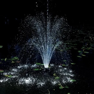 Oase #45383 1/4 HP Floating Fountain Kit w/ Led Lights for Ponds & Lakes - Picture 1 of 6