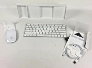 Apple A1644/A1657 Magic Keyboard 2 and Magic Mouse 2 Wireless Kit - White - NEW! - Photo 1/2
