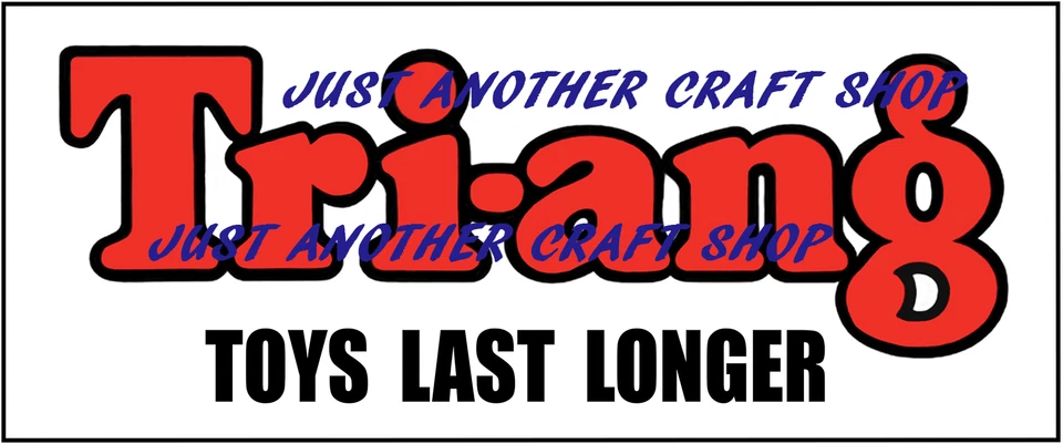 Tri-Ang Juguetes 1960's Tamaño Grande Cartel Anuncio Tienda Pantalla Firmar - Imagen 1 de 1