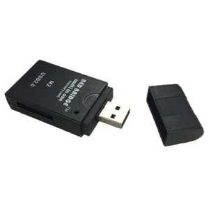 AGPtek All-in-1 USB Card 2.0 Reader Plug & Play Windows Memory Card Reader - Picture 1 of 1